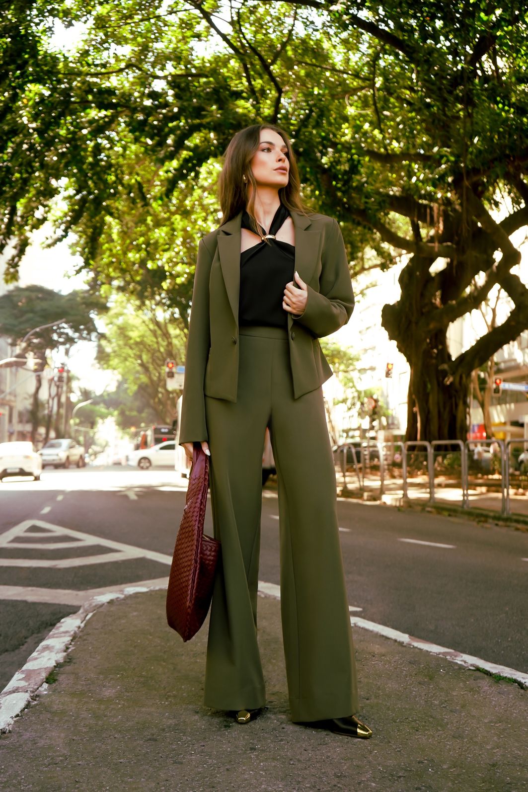 Blazer Alfaiataria Médio Span - Donna Ritz Blazer Alfaiataria Médio Span - Donna Ritz