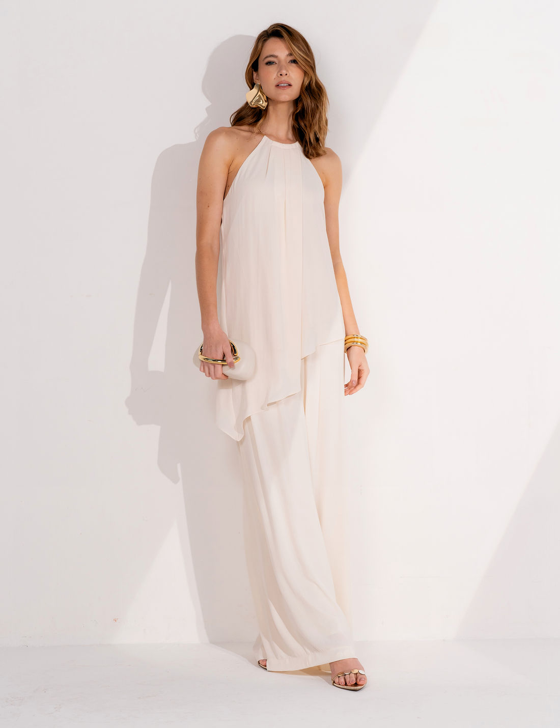 Calça Ingrid Crepe - Unique Chic Calça Ingrid Crepe - Unique Chic