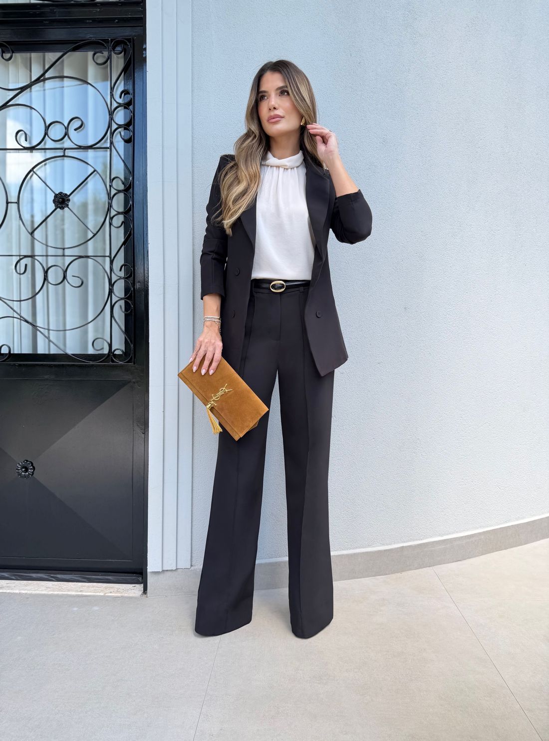 Blazer Alfaiataria Alongado - Doce Flor