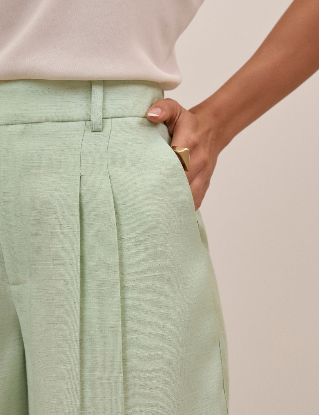 Shorts Rafaela Viscose - Unique Chic Shorts Rafaela Viscose - Unique Chic