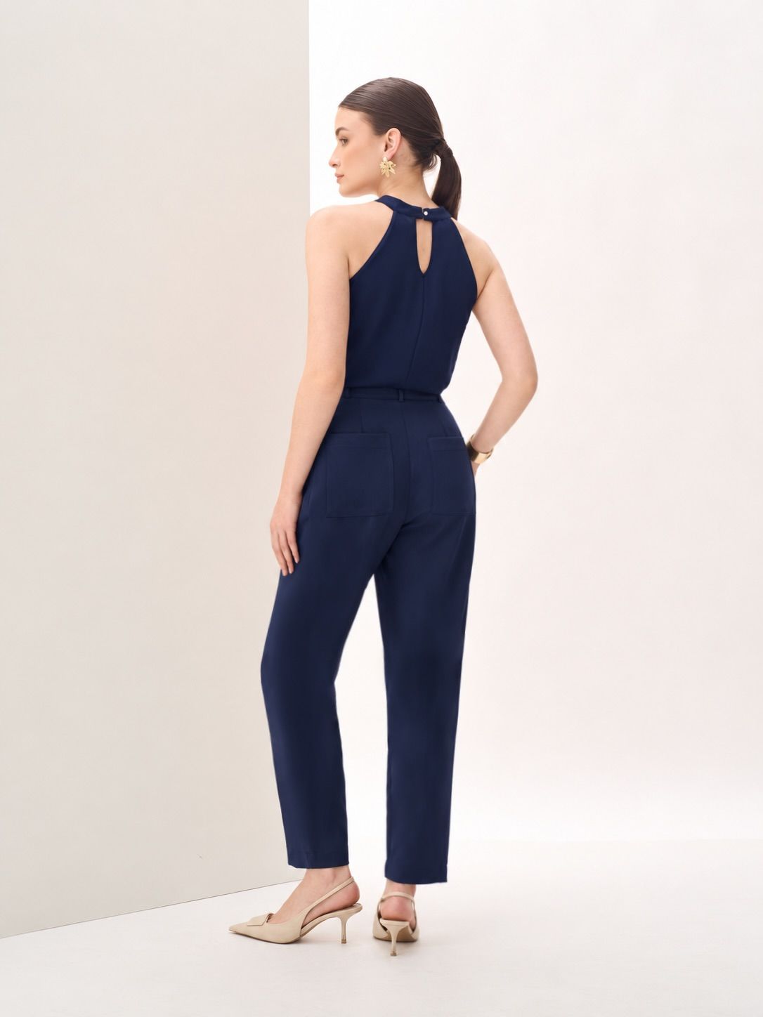 Regata Crepe Fivela Orgânica -Milalai