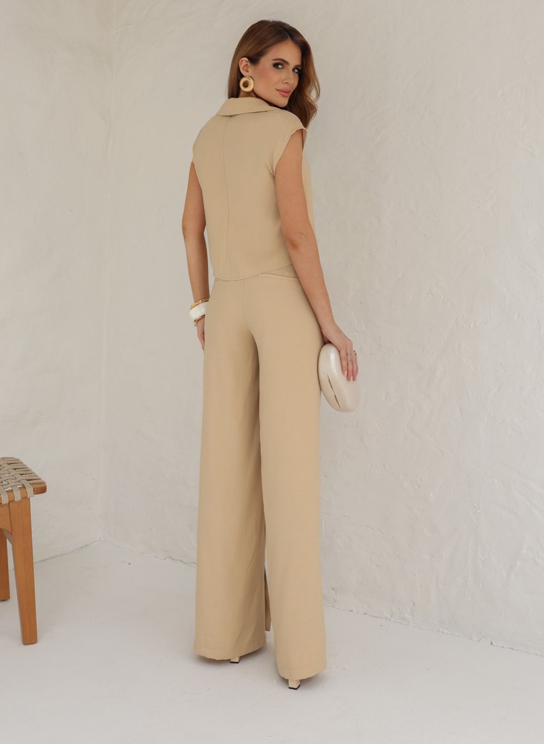 Blusa Polo Com Botões - Doce Flor