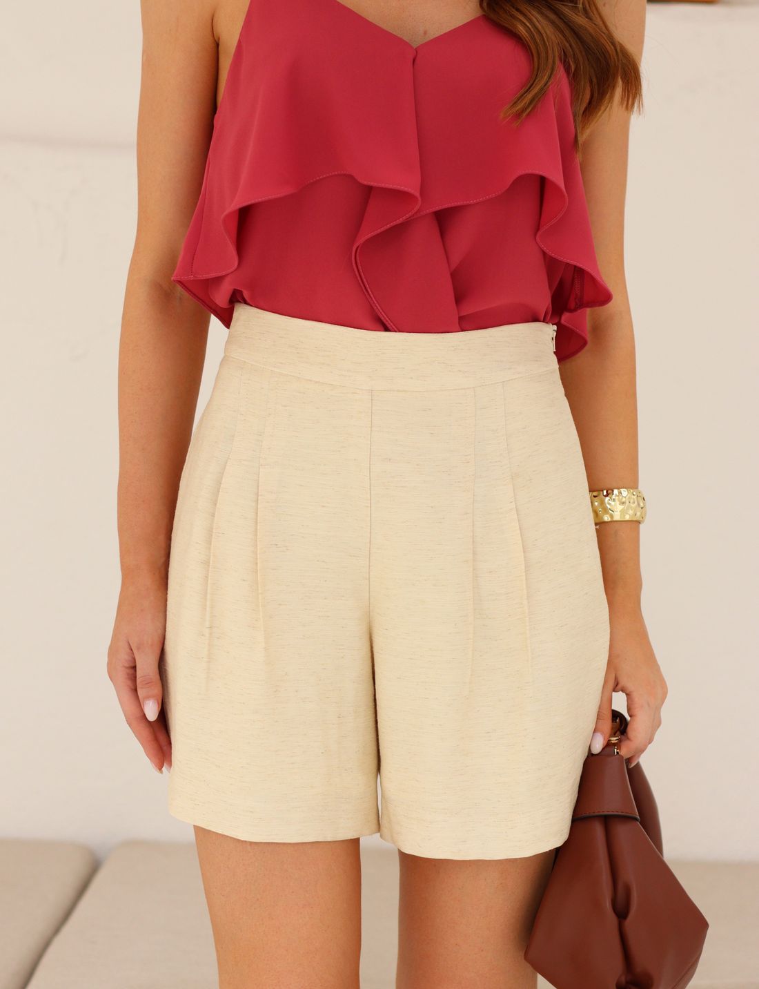 Regata de Alça com Jabots - Doce Flor