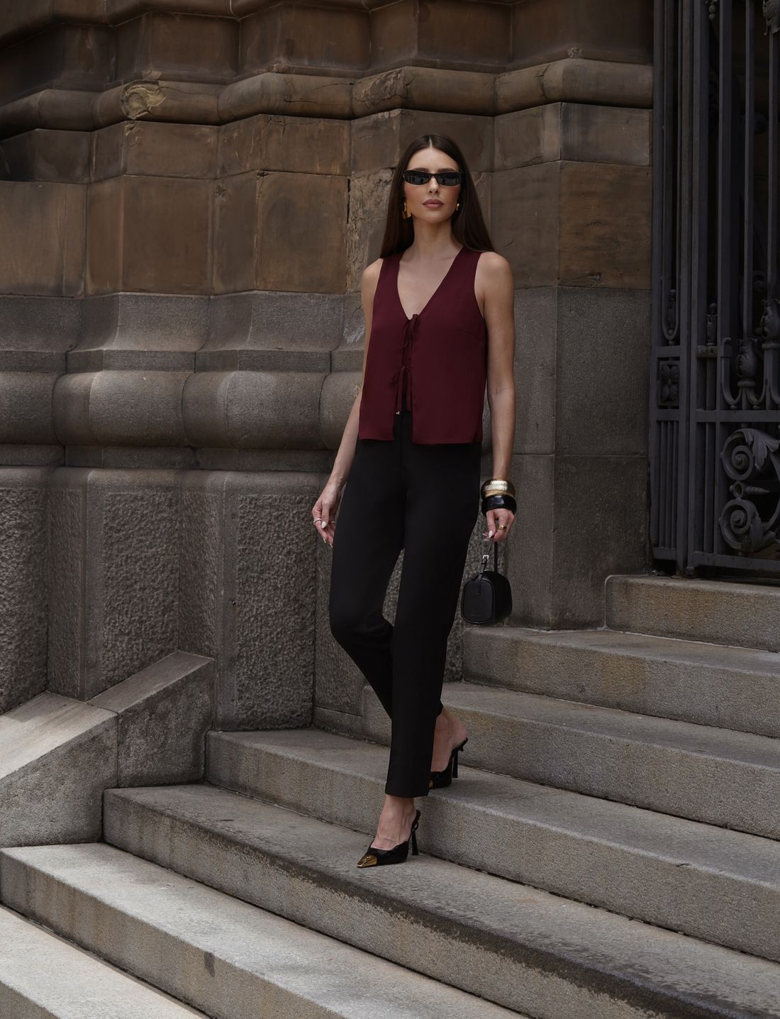 Blusa Cavada Com Amarração - Doce Flor