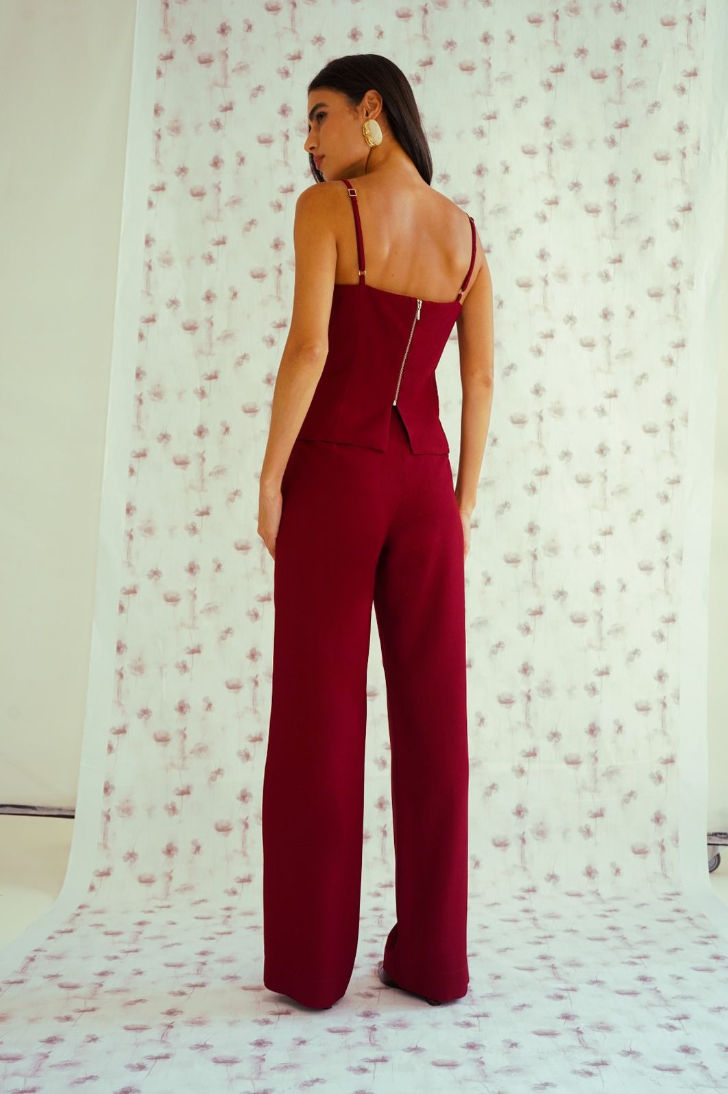 Calça Reta Basic Twill - Donna Ritz Calça Reta Basic Twill - Donna Ritz