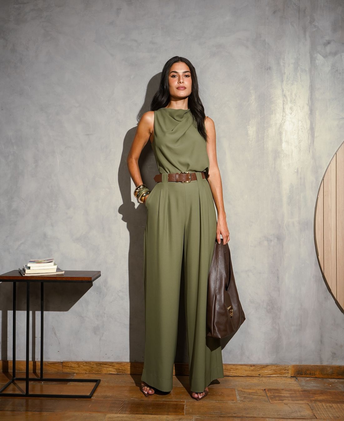 Conjunto - Regata Degagê + Calça Pantalona - Donna Ritz Conjunto - Regata Degagê + Calça Pantalona - Donna Ritz