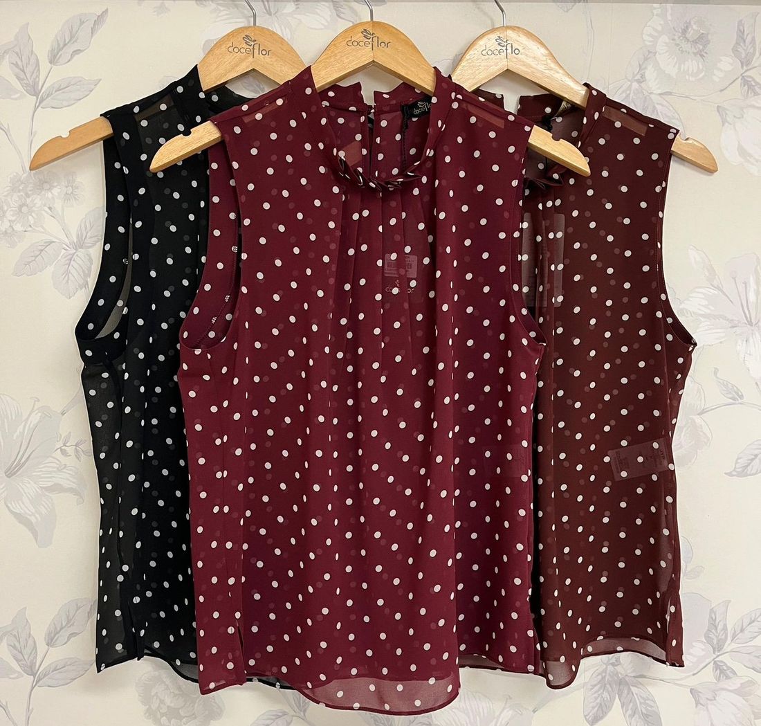 Blusa Crepe De Poás - Doce Flor