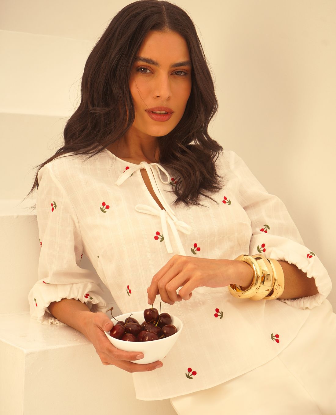 Shorts Twill Barra Curva- donna Ritz Shorts Twill Barra Curva- donna Ritz