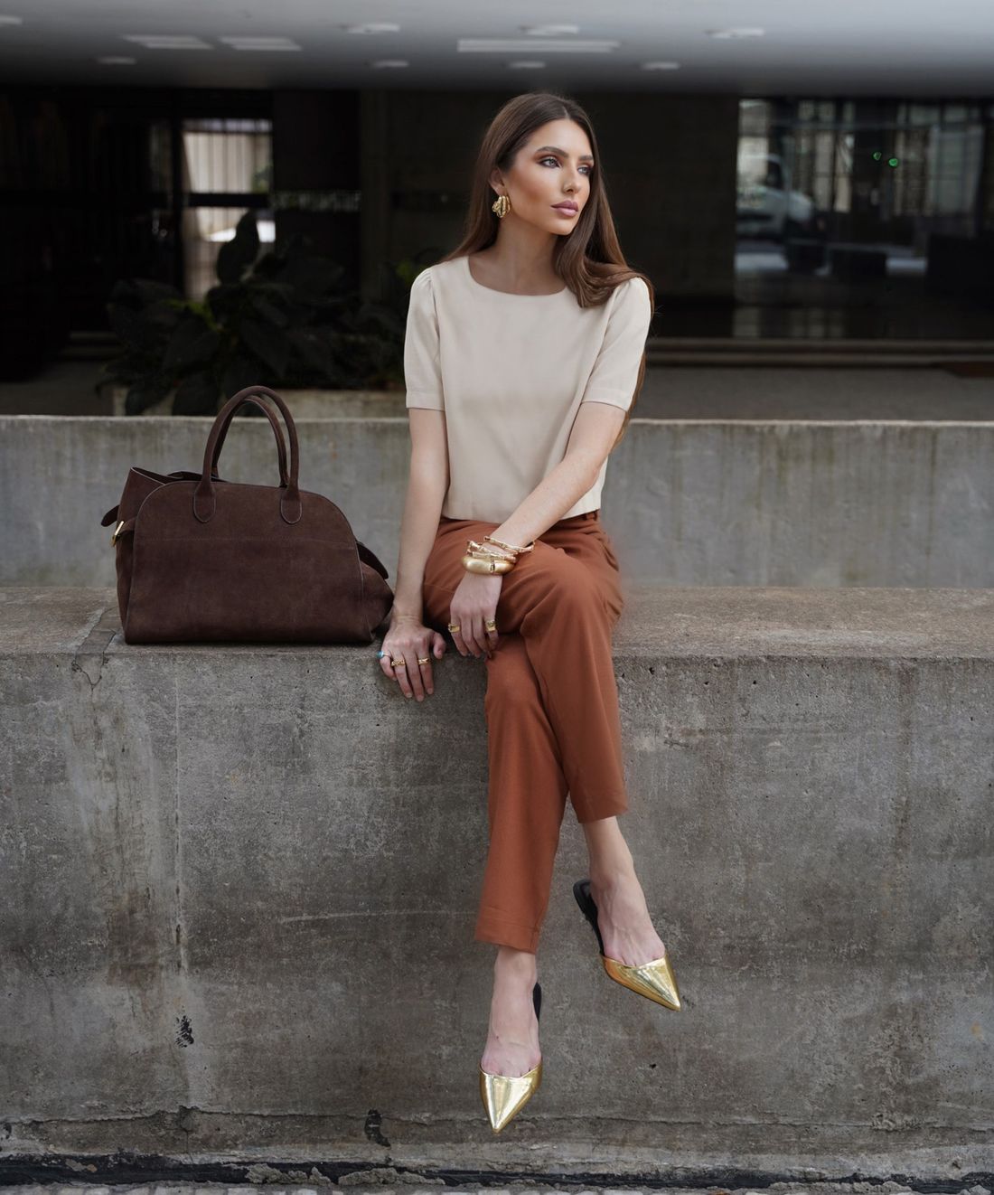 Blusa Viscose Curta Botões Nas Costas - Doce Flor Blusa Viscose Curta Botões Nas Costas - Doce Flor