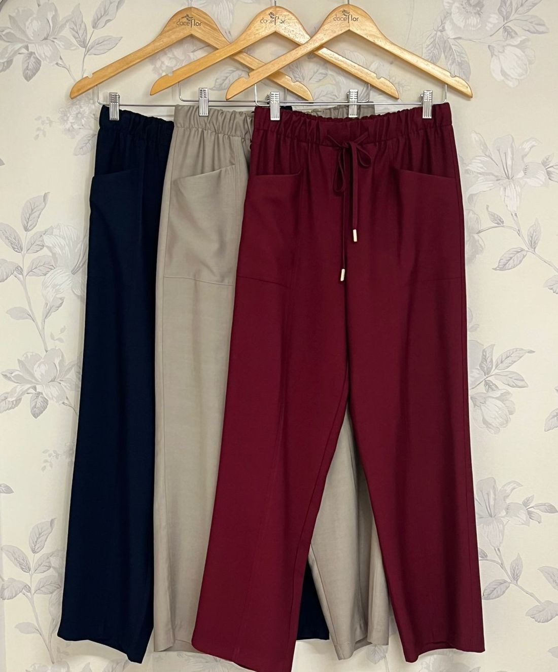 Calça Estilo Jogger Com Bolso - Doce Flor