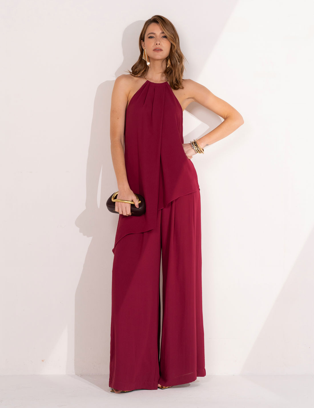 Calça Ingrid Crepe - Unique Chic Calça Ingrid Crepe - Unique Chic