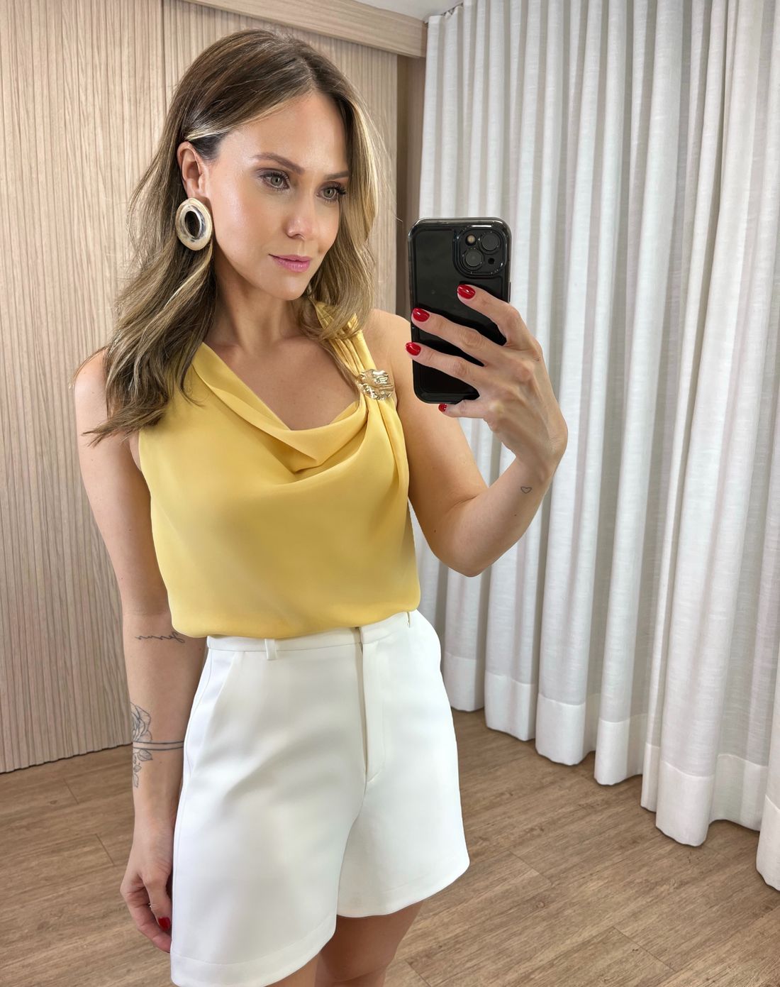 Regata Degagê Aviamento Orgânico - Donna Ritz Regata Degagê Aviamento Orgânico - Donna Ritz