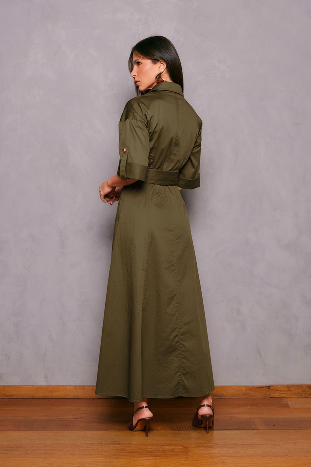 Vestido Chemise Com Corset - Unique Chic