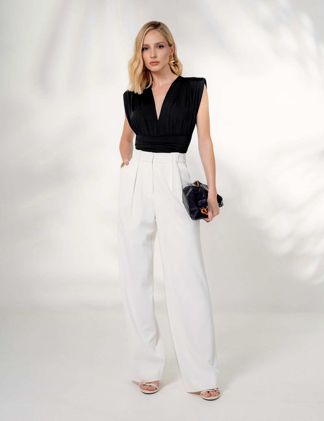 Body Kira Malha Poliamida - Unique Chic Body Kira Malha Poliamida - Unique Chic