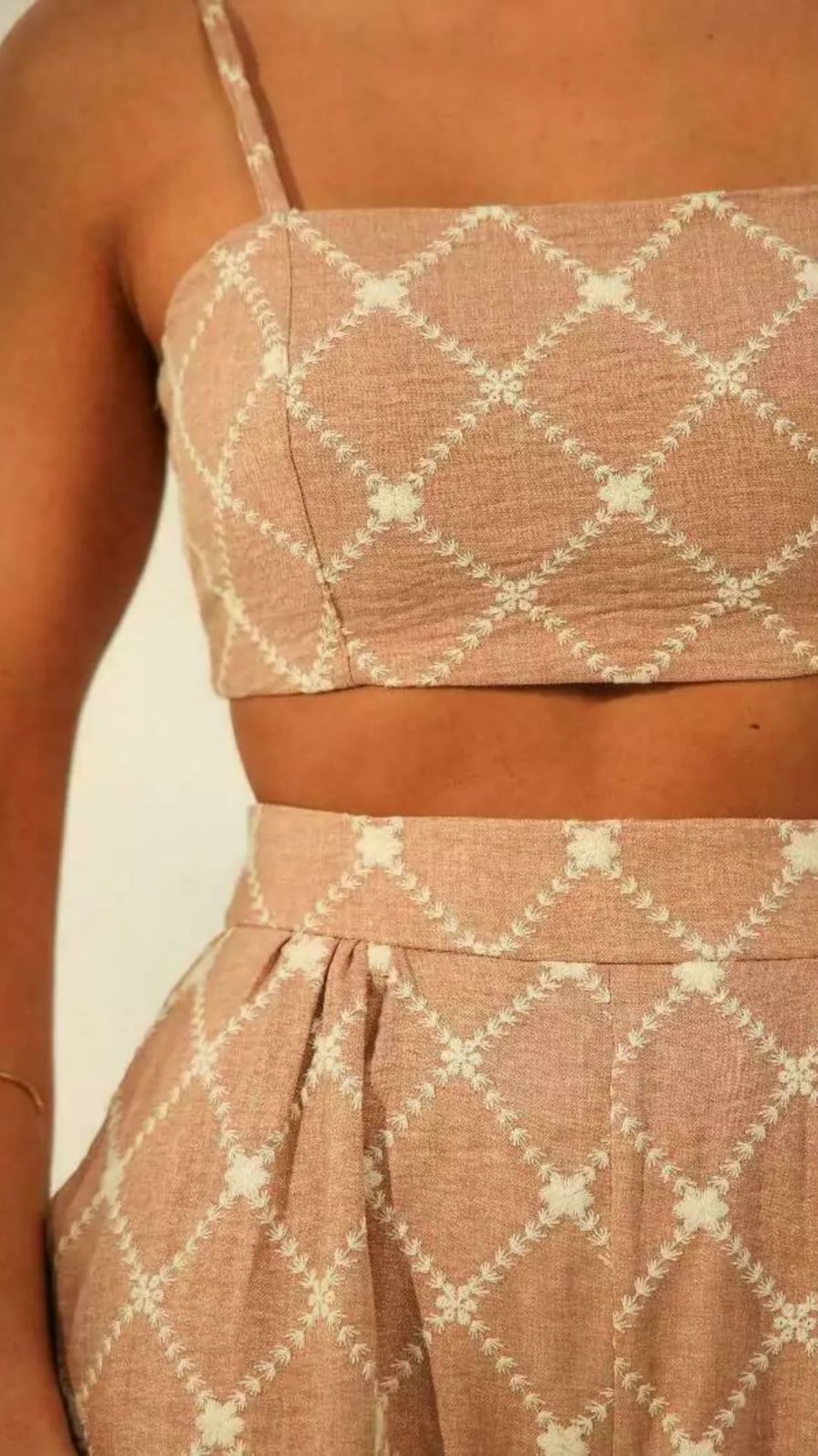 Camisa Com Top Bordado - Cris