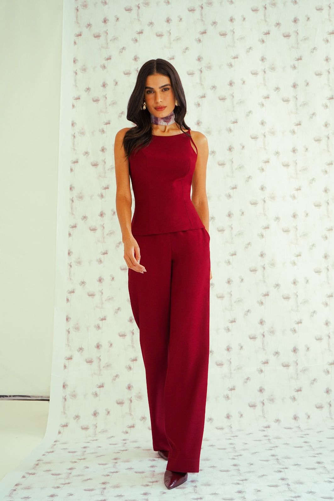 Calça Reta Basic Twill - Donna Ritz Calça Reta Basic Twill - Donna Ritz