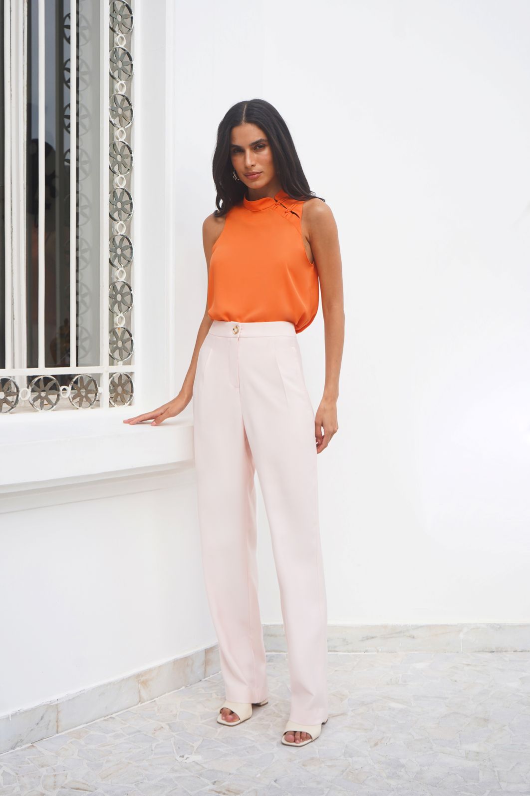 Regata Crepe Gola Oriental - Donna Ritz