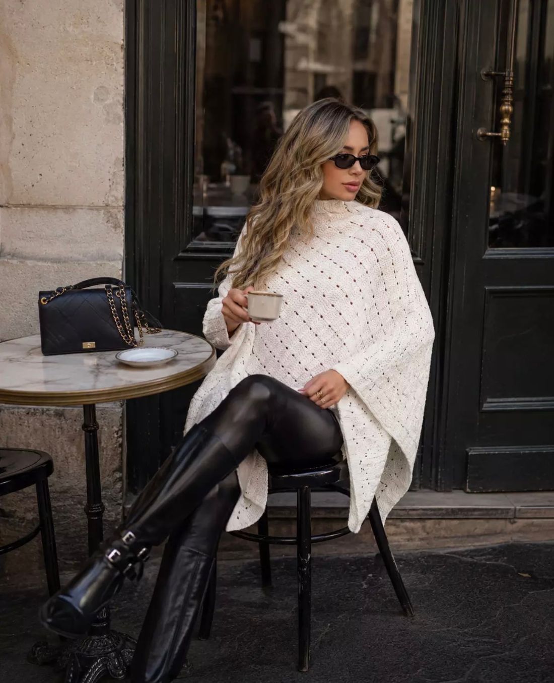 Capa Poncho Tricot Capa Poncho Tricot