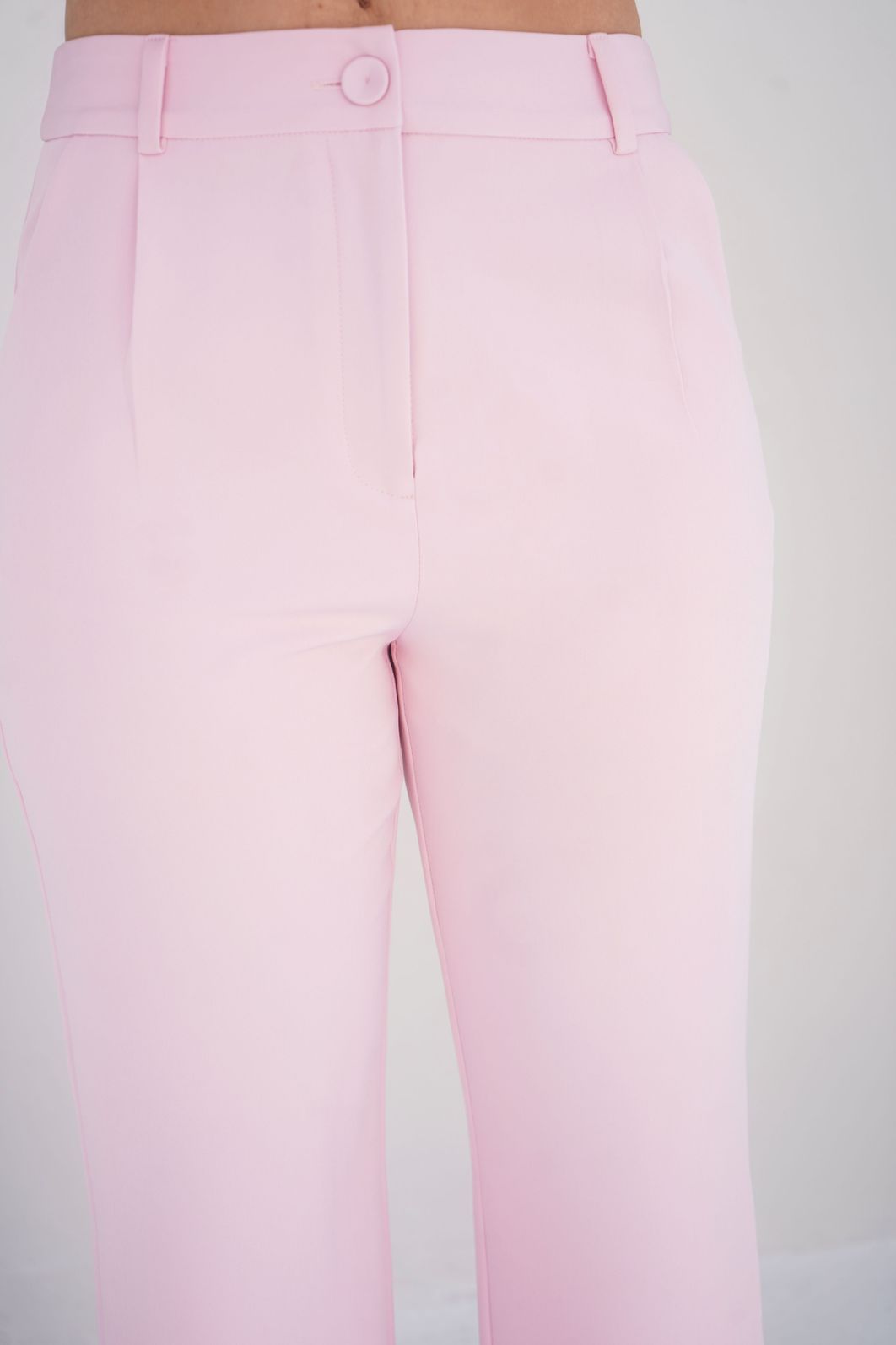 Calça Reta Prega Span - Donna Ritz Calça Reta Prega Span - Donna Ritz