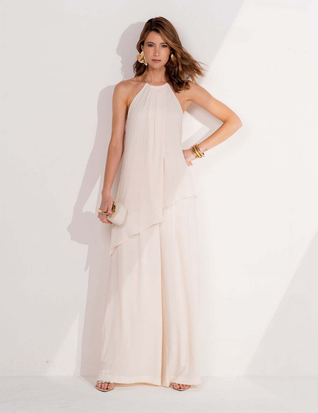 Calça Ingrid Crepe - Unique Chic Calça Ingrid Crepe - Unique Chic