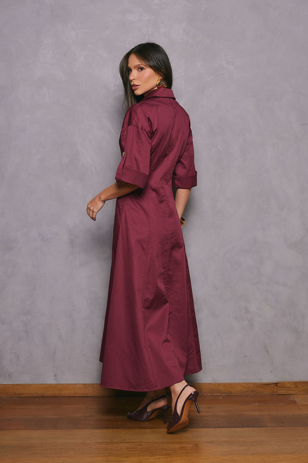 Vestido Chemise Com Corset - Unique Chic