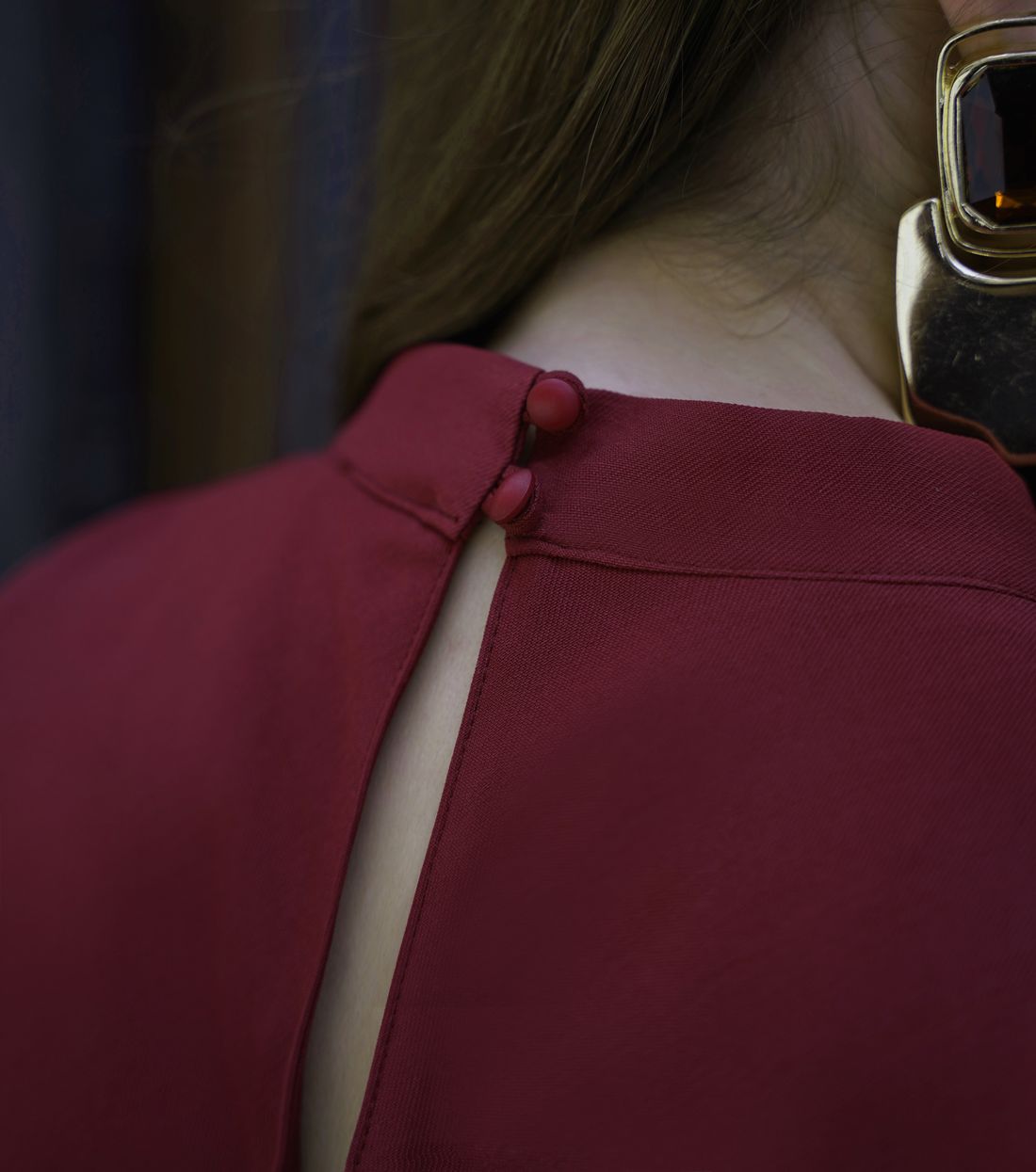 Blusa Degagê Com Fivela Dourada - Doce Flor