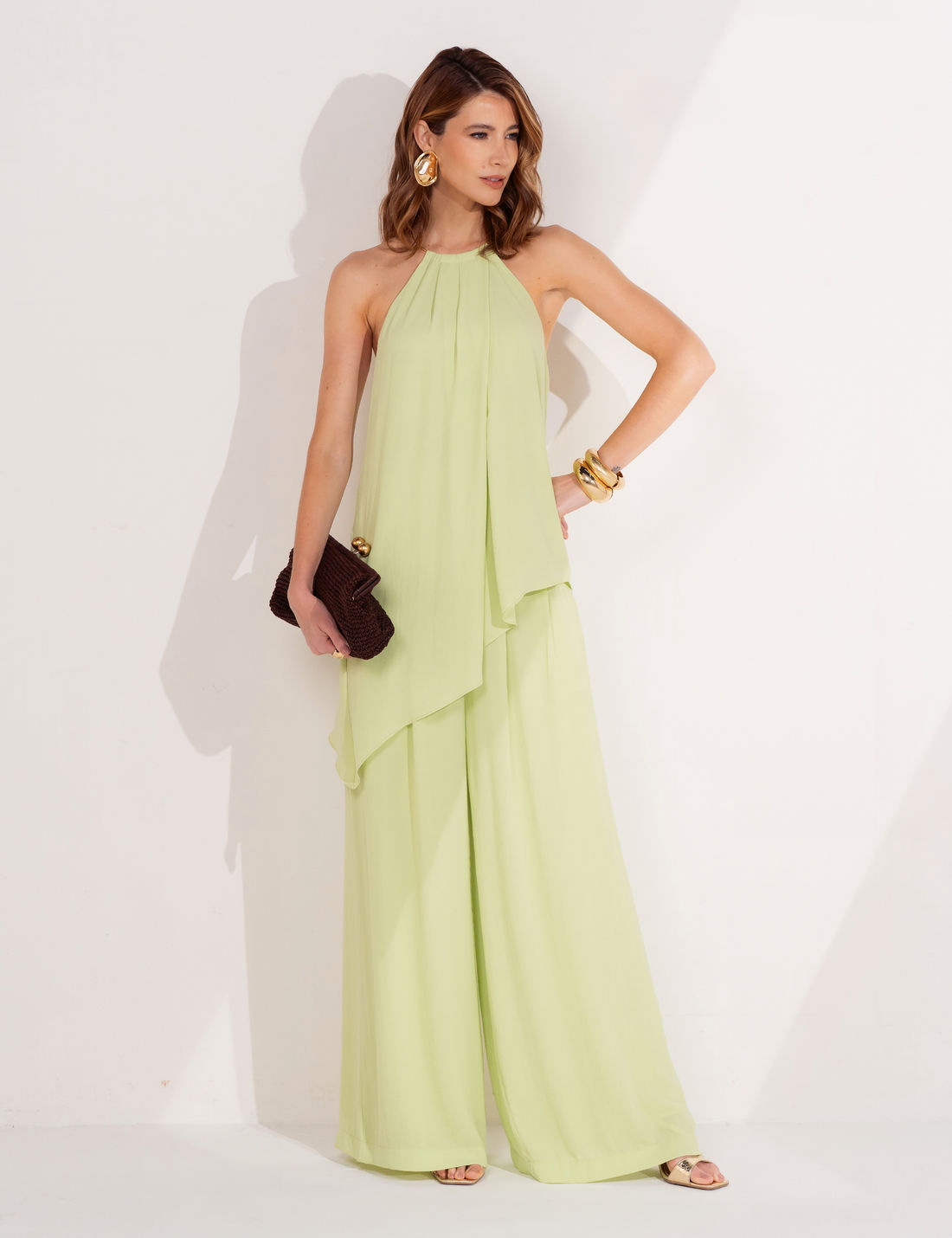 Calça Ingrid Crepe - Unique Chic Calça Ingrid Crepe - Unique Chic