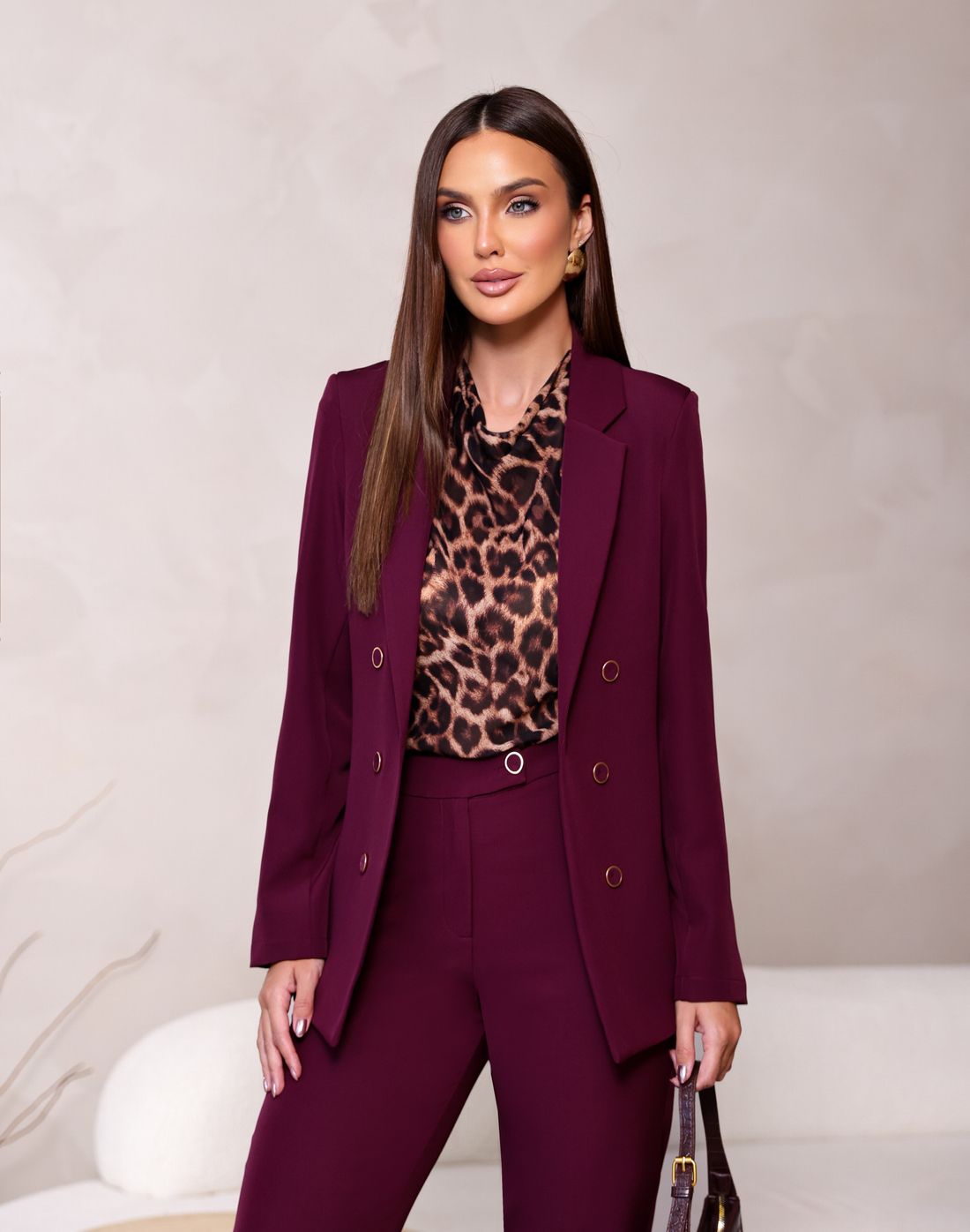 Blazer Alfaiataria Botões - Doce Flor Blazer Alfaiataria Botões - Doce Flor