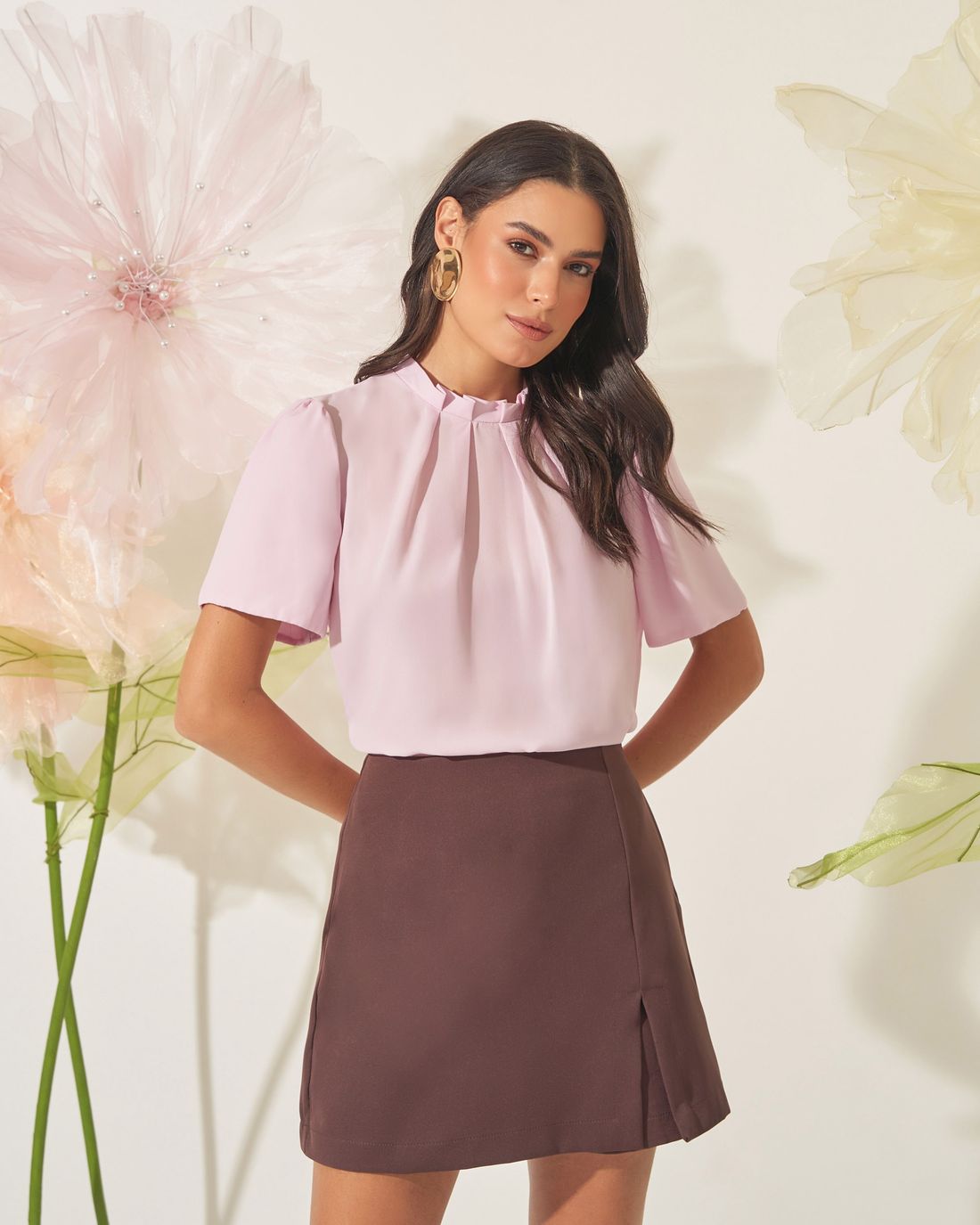 Shorts Saia Alfaiataria - Milalai Shorts Saia Alfaiataria - Milalai