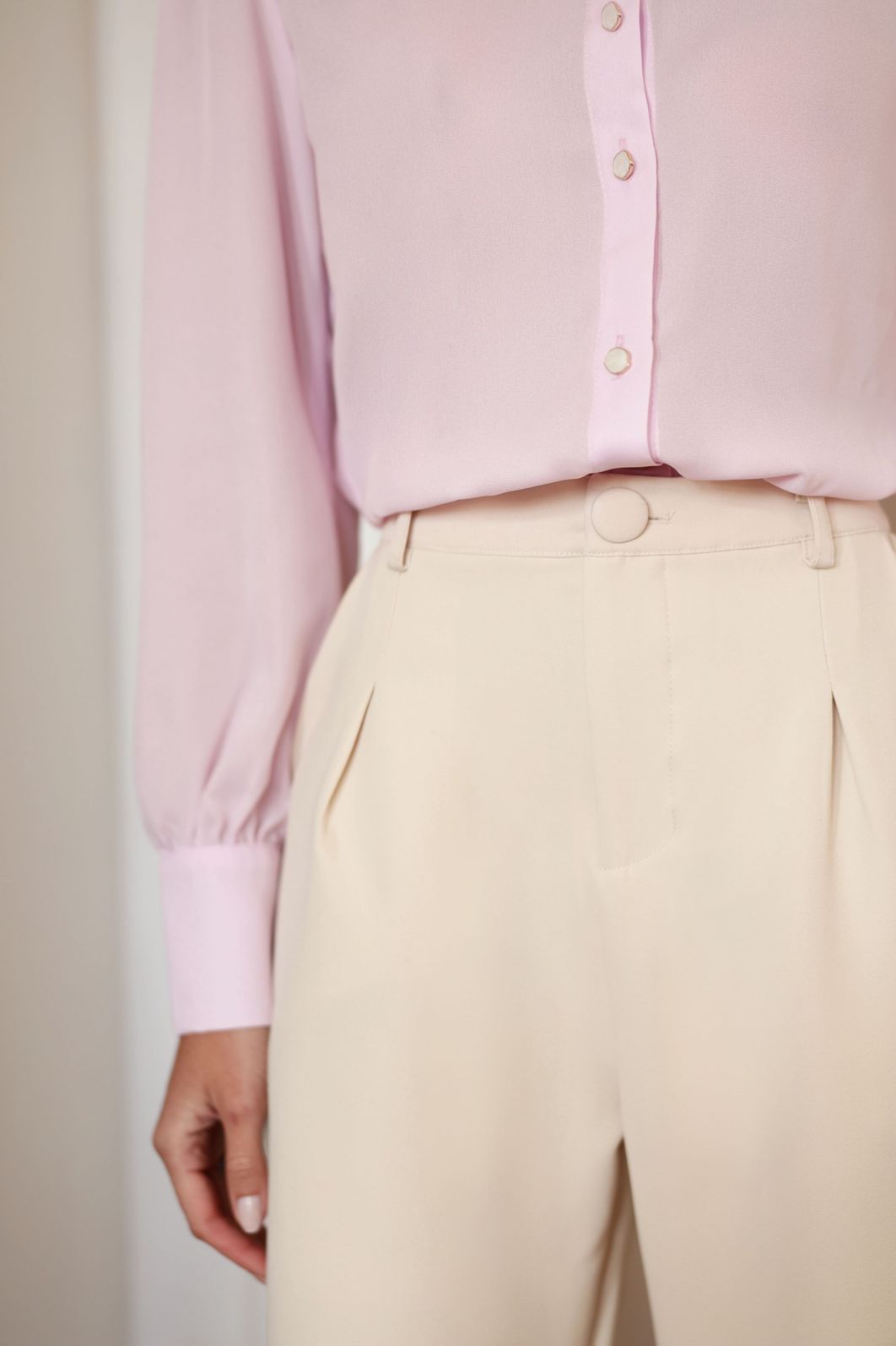 Camisa Crepe Botão Orgânico - Milalai