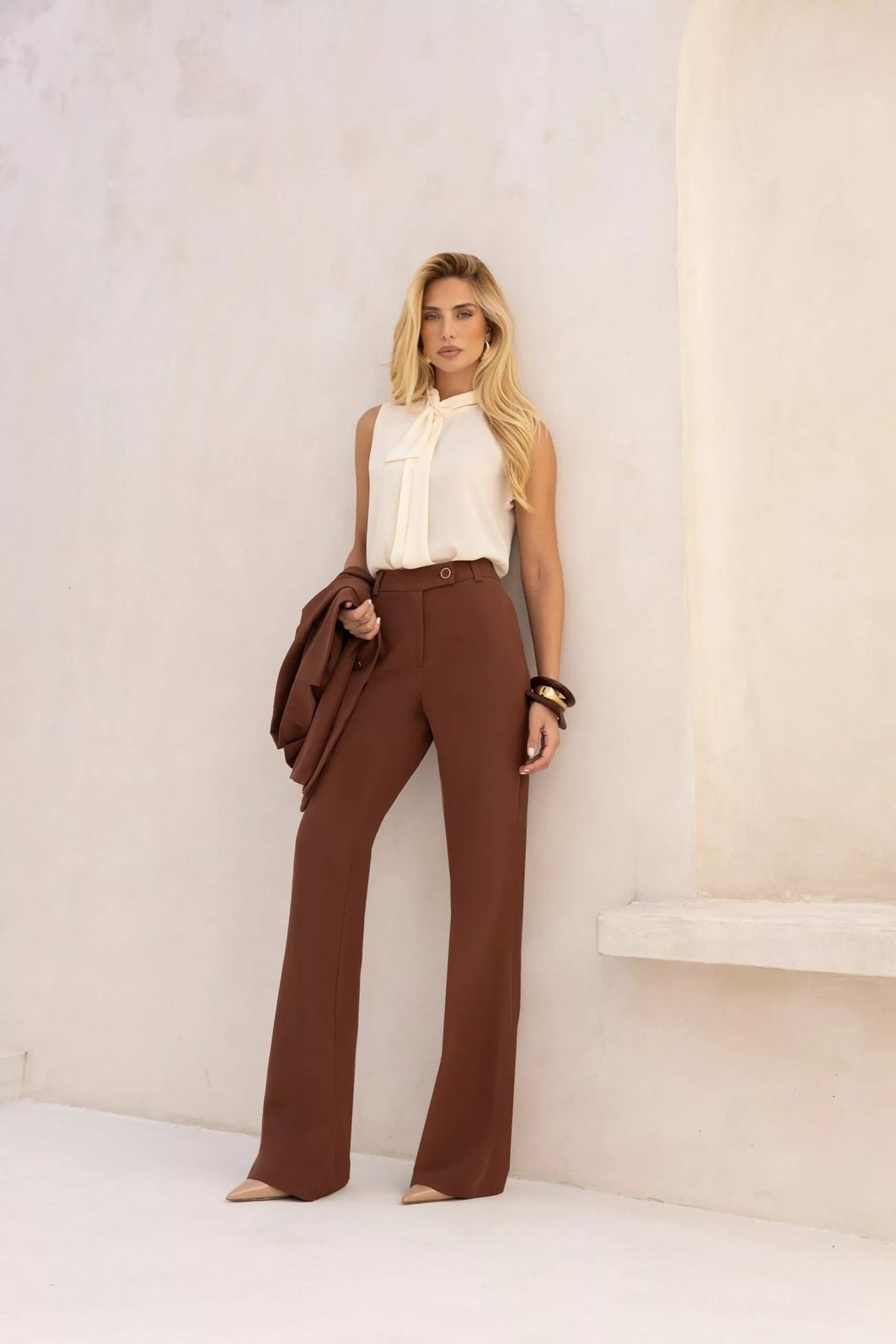 Calça Alfaiataria Flare - Doce Flor Calça Alfaiataria Flare - Doce Flor