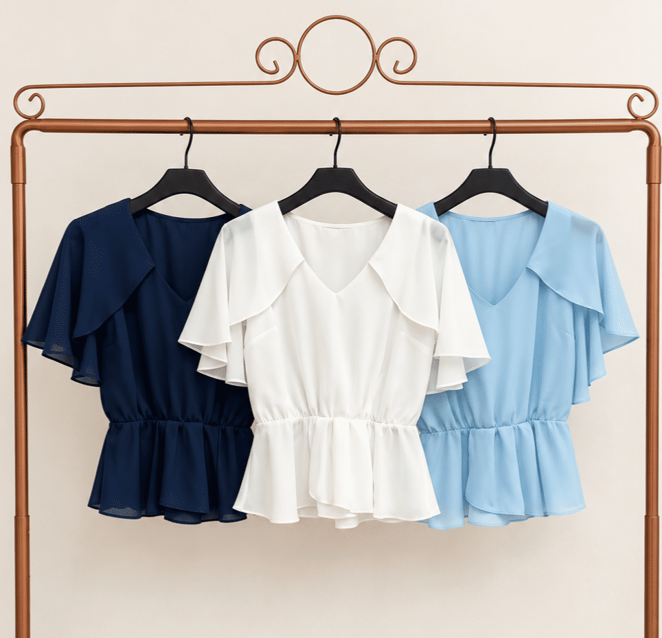 Blusa Crepe Capa Com Pregas - Milalai Blusa Crepe Capa Com Pregas - Milalai