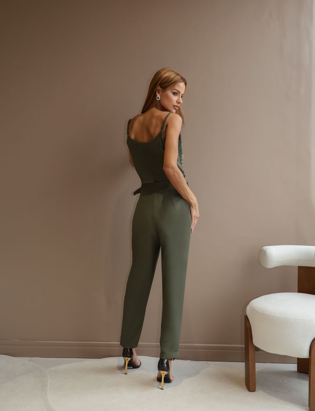 Calça Fivela No Cós - Doce Flor