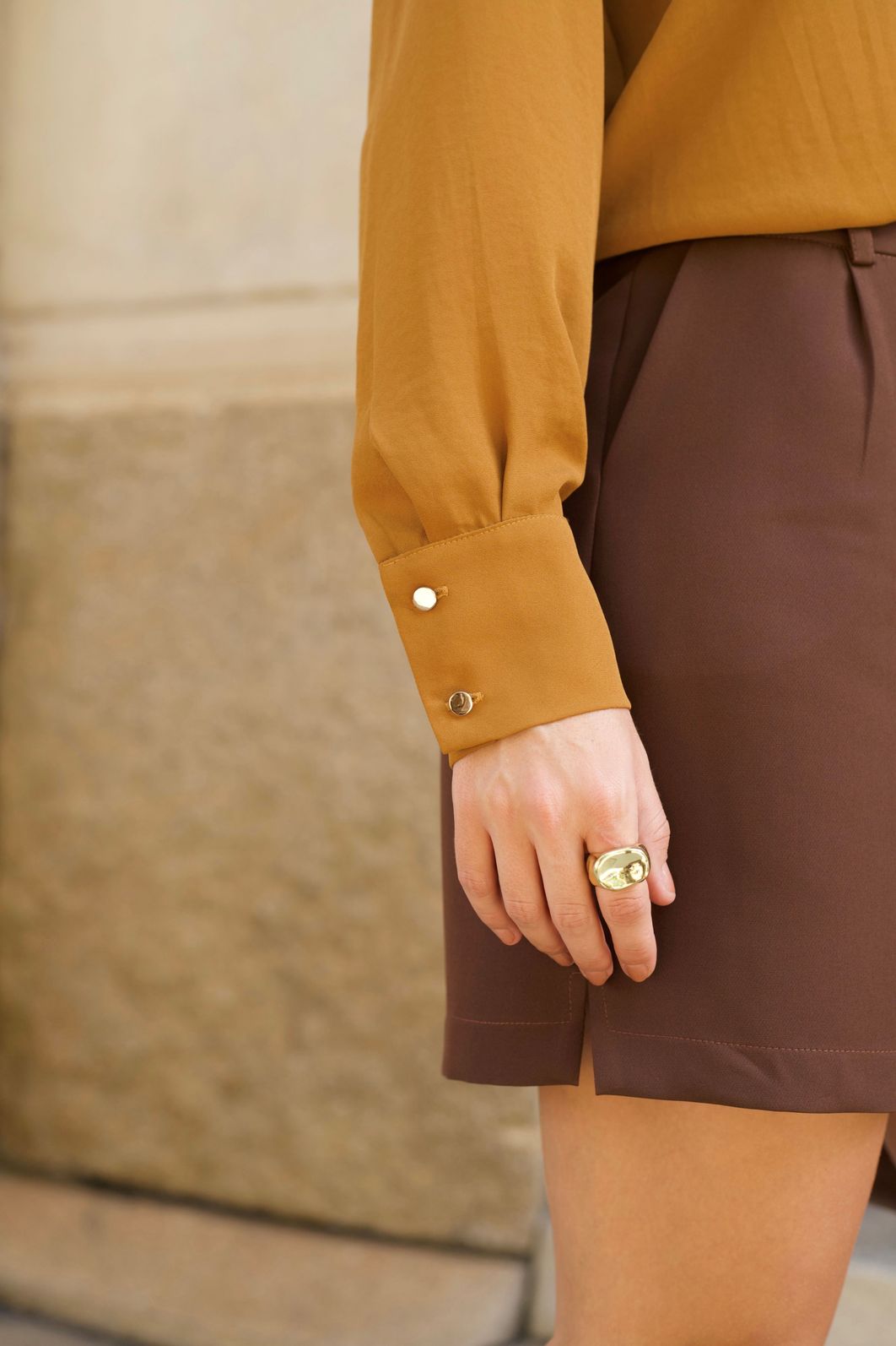 Short Alfaiataria Pregas - Doce Flor