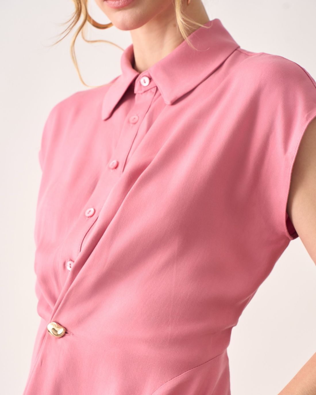 Saia Viscose Twill Costas Fenda - Milalai Saia Viscose Twill Costas Fenda - Milalai