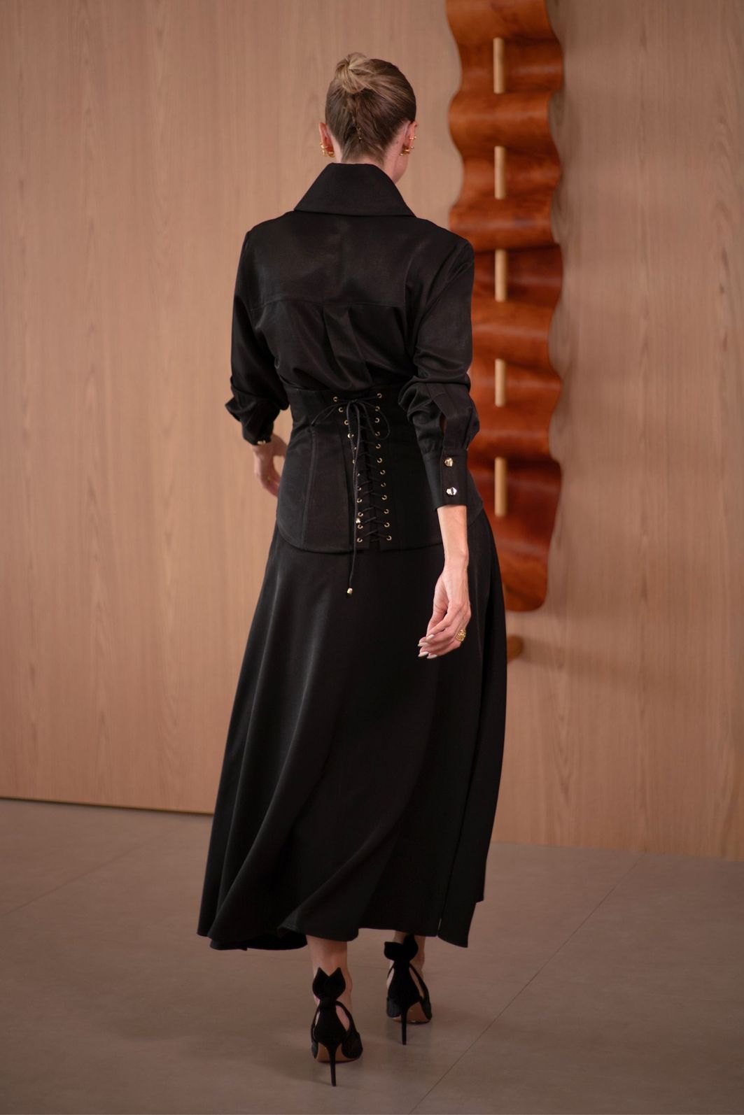 Camisa Feminina Com Corset Viscose - Unique Chic