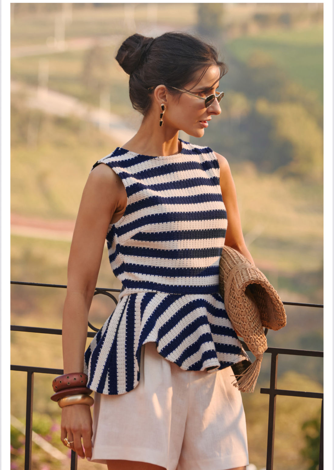 Blusa Peplum Tricot Listrada - Unique Chic