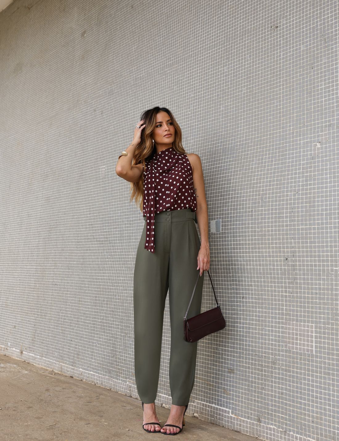 Regata De Poás Com Lenço - Doce Flor