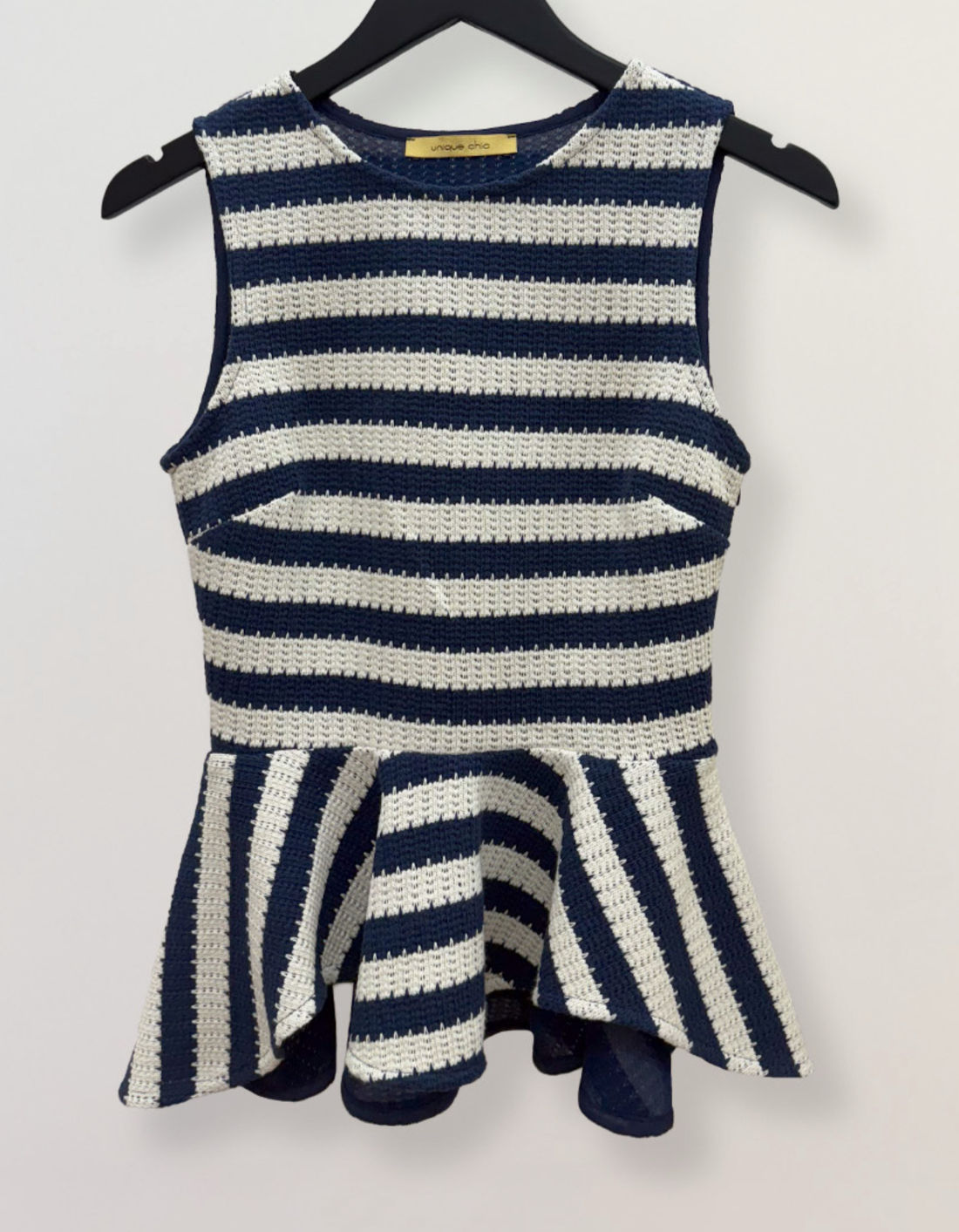 Blusa Peplum Tricot Listrada - Unique Chic