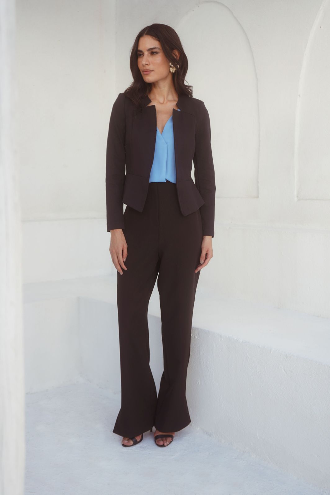 Spencer Malha Com Peplum - Donna Ritz Spencer Malha Com Peplum - Donna Ritz
