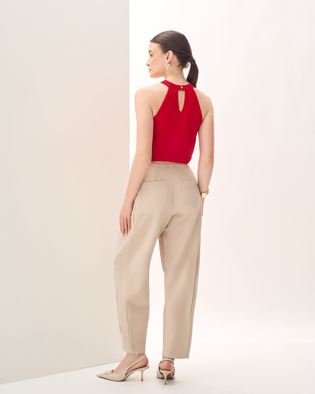 Regata Crepe Fivela Orgânica -Milalai