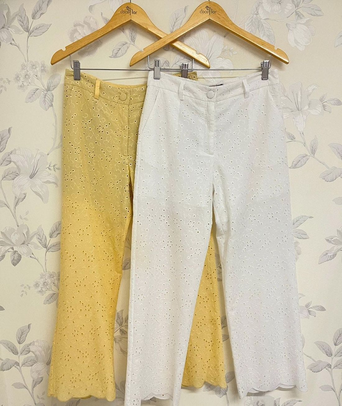 Calça Laise Com Barrado - Doce Flor