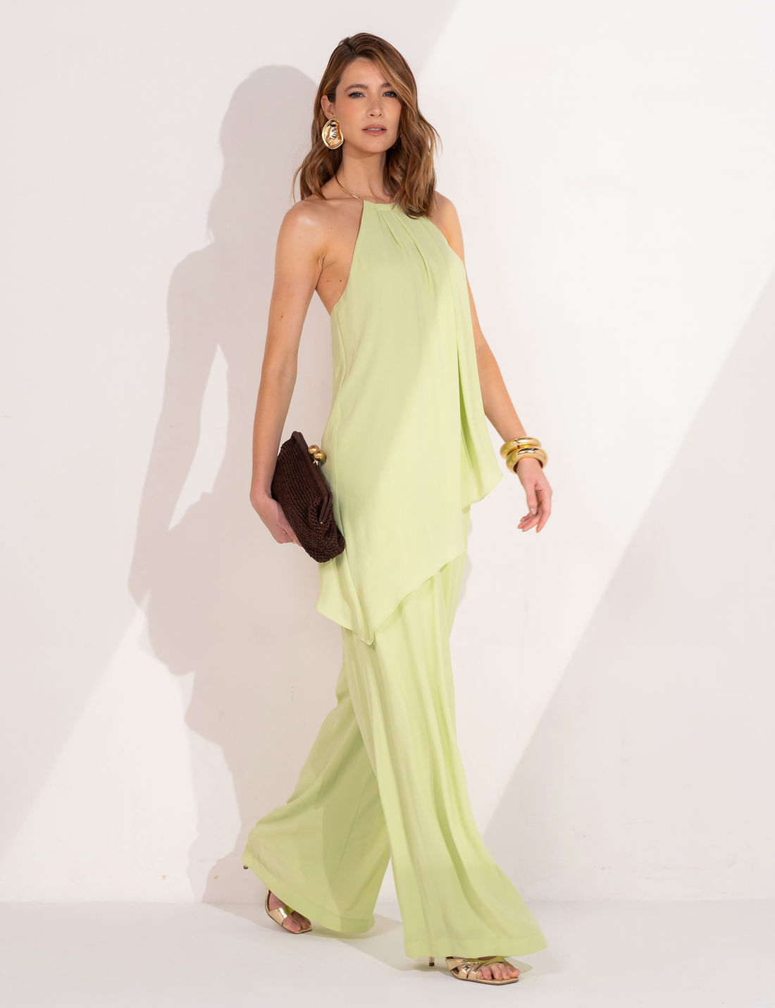 Calça Ingrid Crepe - Unique Chic Calça Ingrid Crepe - Unique Chic