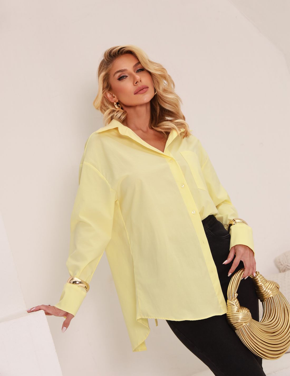 Camisa Tricoline Amarração Costas - Reve Brand