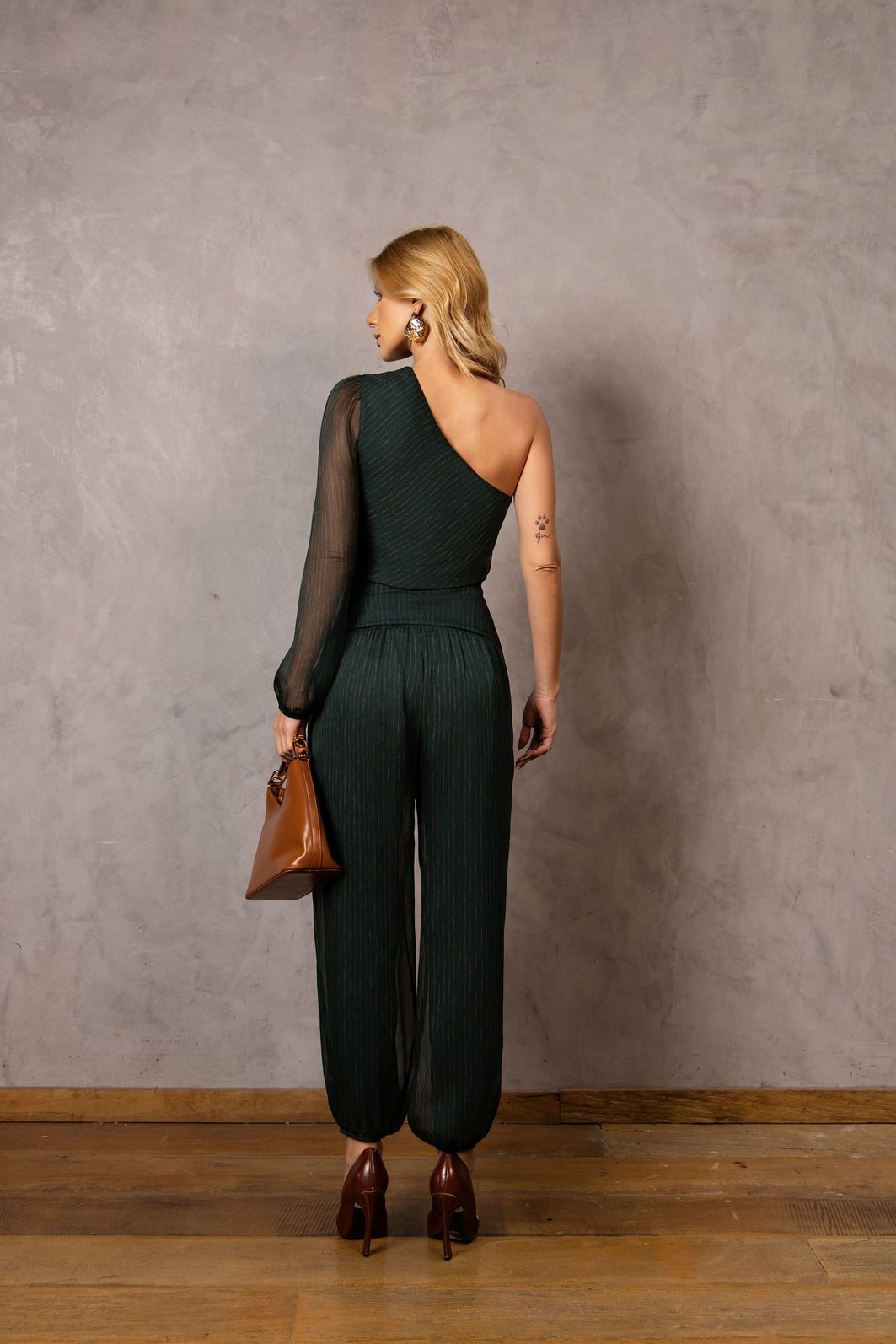 Calça Harem Yoryu Listras - Donna Ritz