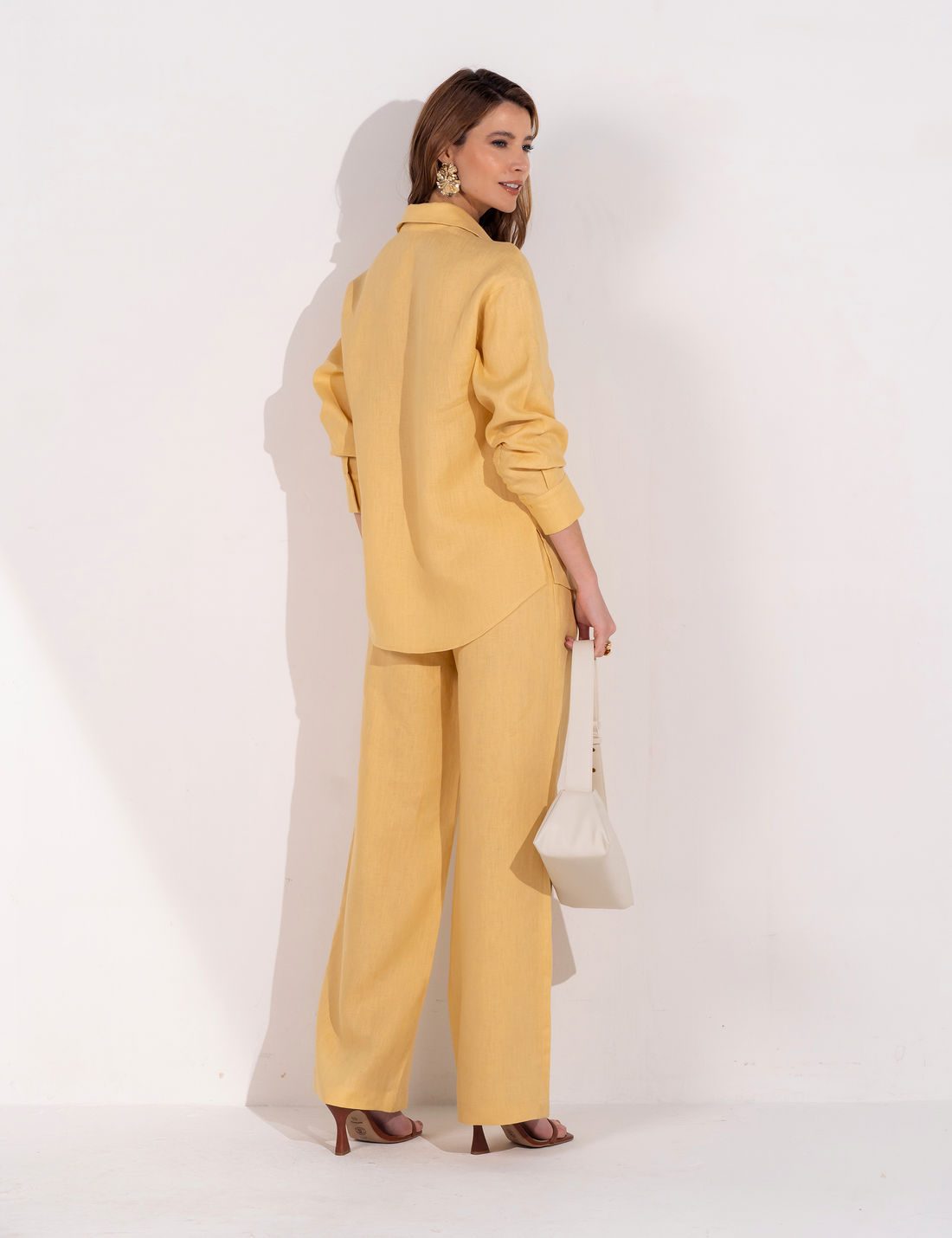 Calça 100% Linho - Unique Chic Calça 100% Linho - Unique Chic