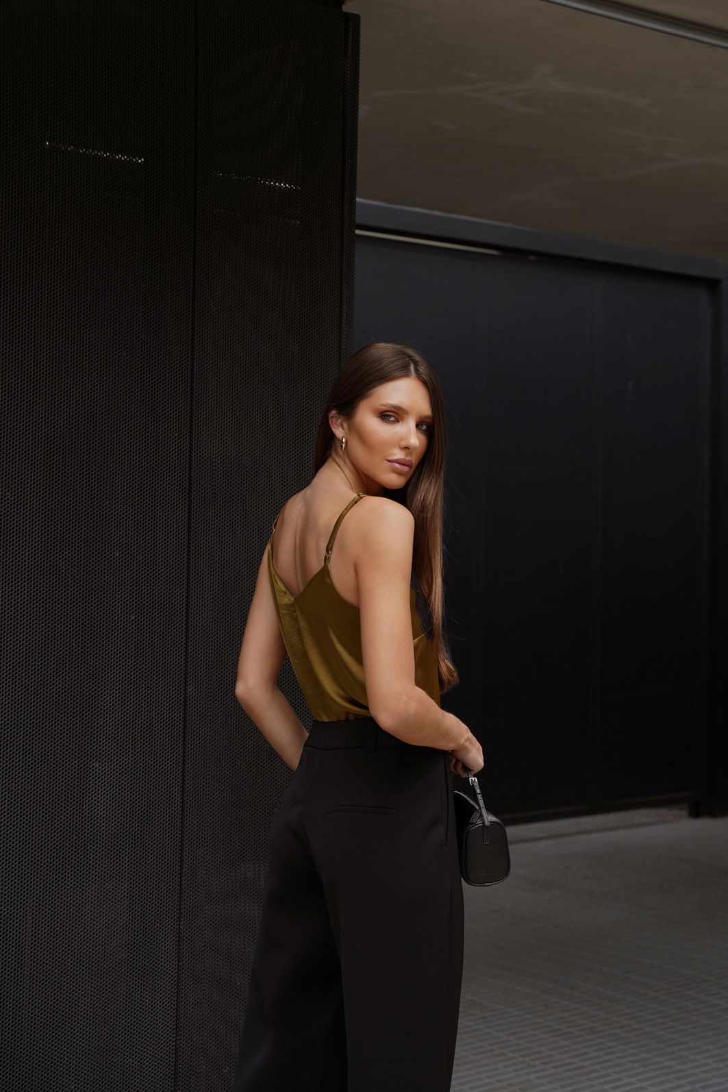 Calça Reta Com Nervura - Doce Flor