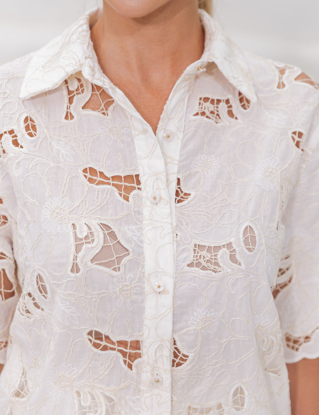 Camisa Audrey Laise - Unique Chic Camisa Audrey Laise - Unique Chic