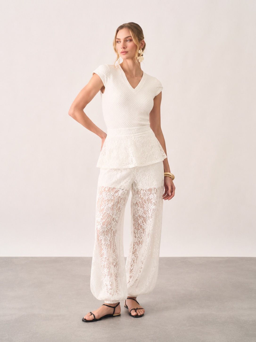 Blusa Malha Maquinetada Decote V - Milalai Blusa Malha Maquinetada Decote V - Milalai