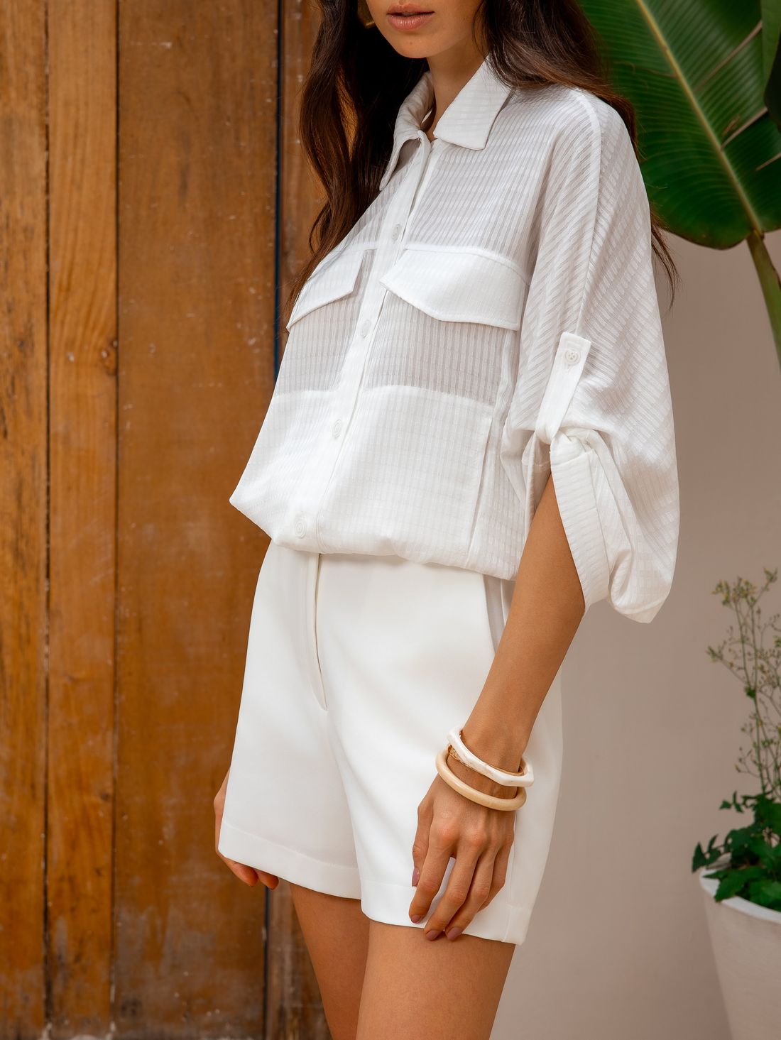 Jaqueta Bomber Com Martingale - Doce Flor Jaqueta Bomber Com Martingale - Doce Flor